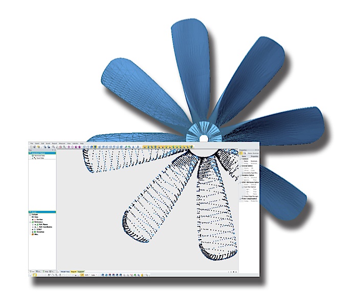 reverse engineering 3D fan